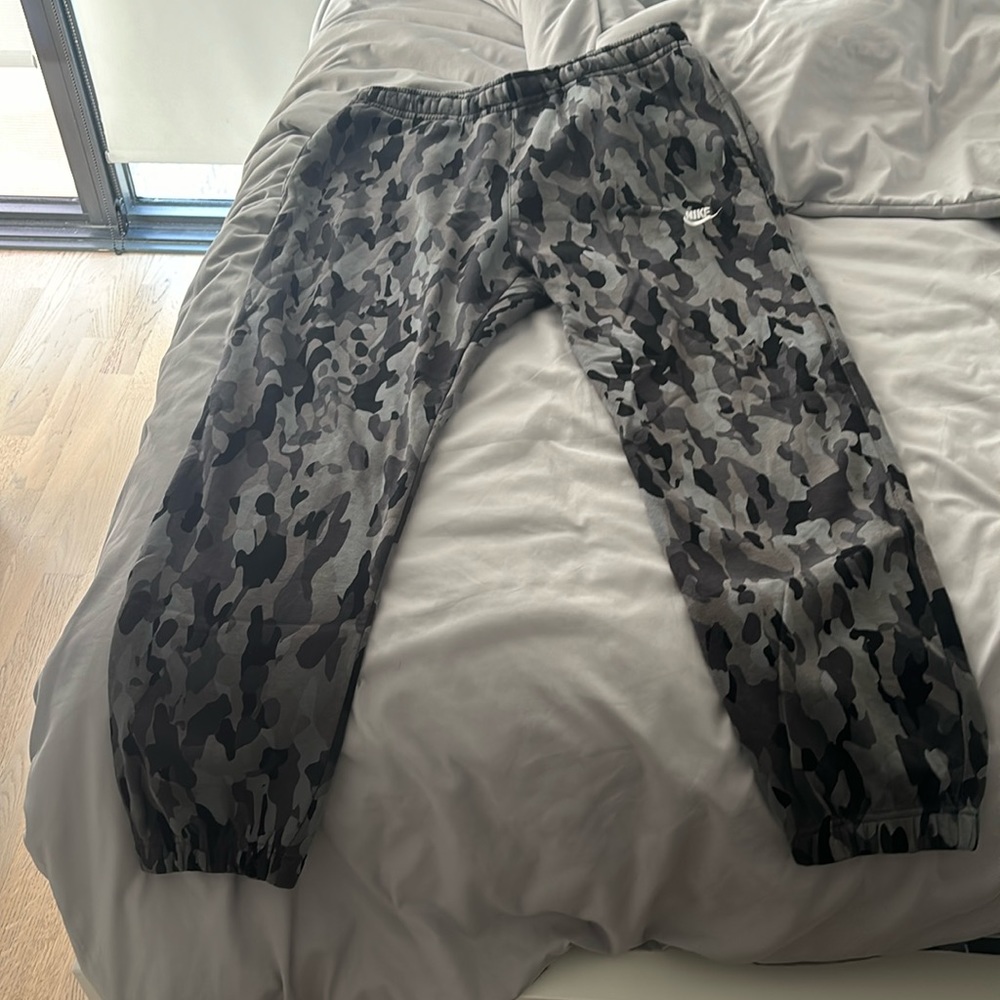 Camo Nike joggers